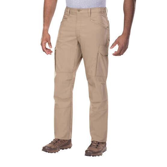 Vertx Fusion Stretch Tactical Pant in desert tan from front